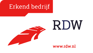 Logo RDW Erkend bedrijf: Auto Export Almelo is een RDW-erkend exportbedrijf